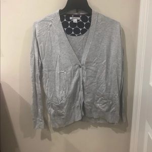 Beautiful grey Nautica cardigan